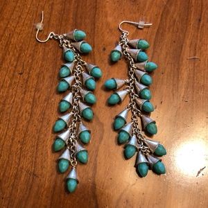 Jessica Simpson Garden Party Linear Earrings